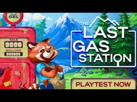 [신작 게임] 픽셀 도트 그래픽 경영 시뮬레이션 게임 '최후의 주유소' (The Last Gas Station) 플레이. 2D 어드벤처 게임 (2026년 출시예정 스팀 PC 게임)