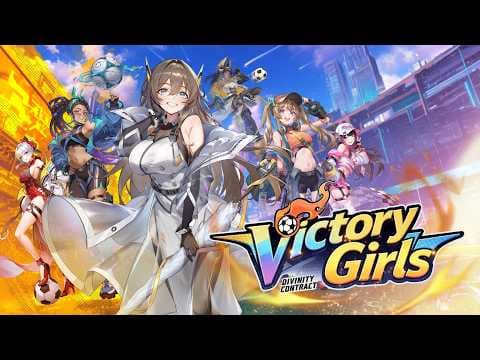 [신작 모바일게임] 판타지 애니메이션 수집형 RPG '빅토리 걸스' (Victory Girls: Anime Soccer) 플레이. 출시예정 2D 애니메이션 미소녀 축구 게임 추천?