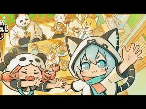 [신작 게임 기대작] 리듬세상 게섯거라? 귀여운 리듬 액션 게임 '리듬 애니멀 카페' (Rhythm Animal Café) 플레이. 출시예정 캐주얼 2D 애니메이션 스팀 PC 게임