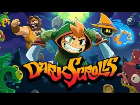 [6월 신작 게임] 로그라이크 액션 어드벤처 게임 '다크 스크롤' (Dark Scrolls, 다크 스크롤즈) 플레이. 온라인 멀티 협동 로그라이트 스팀 PC 게임 기대작 추천?