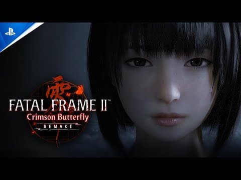 Fatal Frame II: Crimson Butterfly Remake - Release Date Announcement Trailer | PS5 Games