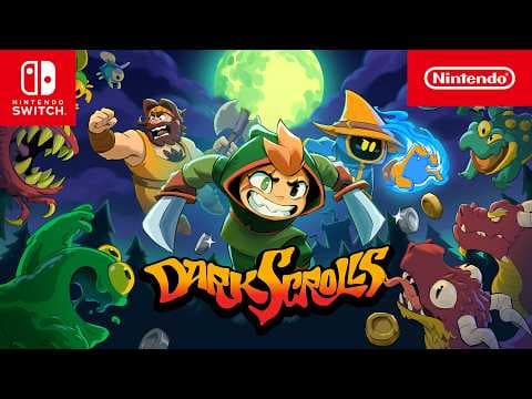 Dark Scrolls – Announcement Trailer – Nintendo Switch