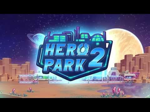 [5월 신작 모바일게임] 외계 행성 경영 시뮬레이션 게임 '히어로 파크 2' (HERO PARK 2) 플레이. 2D SF 판타지 세로화면 경제 성장 게임 기대작 추천?