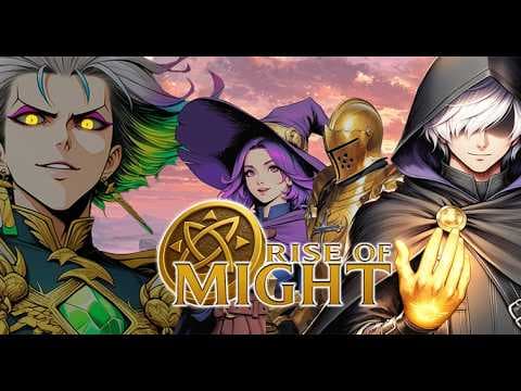 [신작 모바일게임] 멀티플레이 PVP 게임 '라이즈 오브 마이트' (Rise of Might) 플레이. 판타지마스터즈 (판마) 비슷한 국산 전략 TCG 카드 게임 기대작 추천?