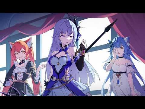 [3월 신작 모바일게임] 판타지 애니메이션 수집형 RPG '약속의 날' (約定之日) 플레이. 귀여운 2D 자동전투 마녀 수집 애니메이션 게임 기대작? (출시예정 모바일게임)