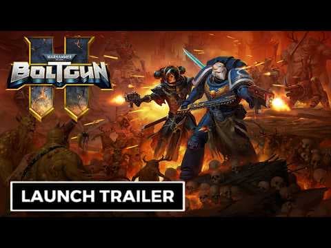 Warhammer 40,000: Boltgun 2 - Official Launch Trailer