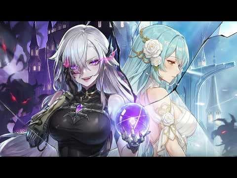 [신작 모바일게임] 3D 판타지 애니메이션 수집형 RPG '에버나잇: 두 얼굴의 유령' (永夜降臨：雙面魅影) 플레이. 출시예정 세로화면 턴제 전략 AFK 방치형 RPG 게임