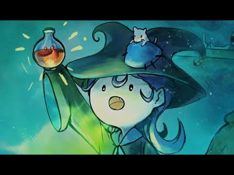 [신작 게임 기대작] 귀여운 판타지 어드벤처 액션 RPG '지니의 포션 상점' (Jini's Potion Shop) 플레이. 출시예정 크래프팅 시뮬레이션 국산 스팀 PC 인디 게임