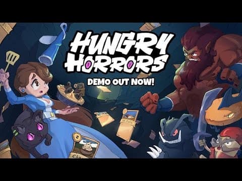 [1월 신작 게임] 신박한 픽셀 도트 그래픽 로그라이크 게임 '헝그리 호러즈' (Hungry Horrors) 플레이. 2D 판타지 어드벤처 덱빌딩 턴제 로그라이트 스팀 PC 게임