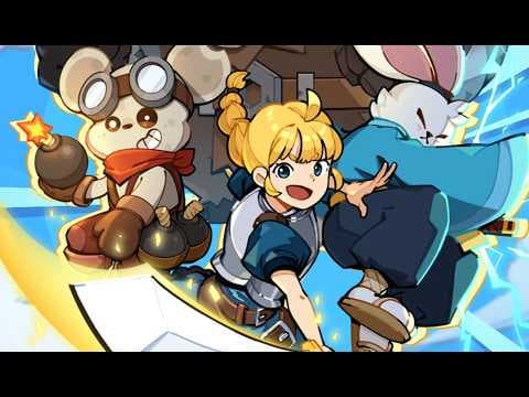 [신작 모바일게임] 국산 스킬 조합 로그라이크 RPG '던전 아수라장' (Dungeon Mayhem) 플레이. 2026년 출시예정 2D 세로화면 로그라이트 게임 기대작 추천?