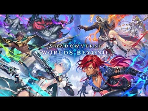 [6월 신작 모바일게임] 애니메이션 수집형 RPG '섀도우버스 월즈 비욘드' 플레이. 섀도우버스 (섀버) 후속작 캐주얼 CCG 카드 게임 기대작 (2025년 6월 17일 출시)