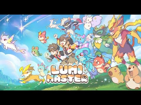 [신작 모바일게임] 판타지 몬스터 테이밍 수집형 RPG '루미 마스터' (Lumi Master) 플레이. 귀여운 출시예정 포켓몬라이크 무과금 모바일 방치형 RPG 기대작 추천?