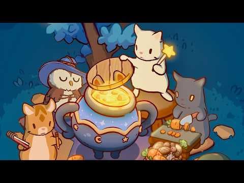 [신작 모바일게임] 국산 3D 애니메이션 수집형 게임 '고양이와 스프 : 마법의 레시피' 플레이. 귀여운 고스프 IP 시뮬레이션 머지 합성 게임 추천? (출시예정 사전예약 게임)