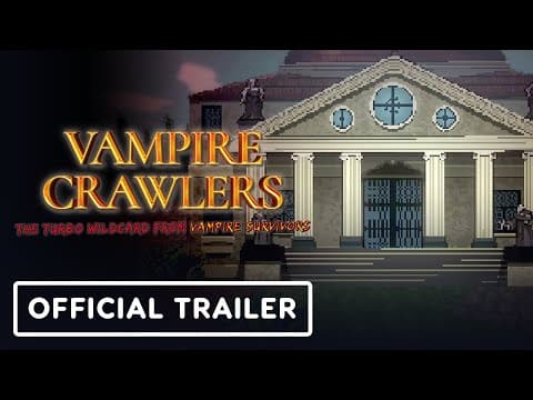 Vampire Crawlers: The Turbo Wildcard from Vampire Survivors - Official Gameplay Trailer