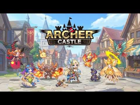 [8월 신작 모바일게임] 국산 모바일 RPG '아처캐슬 키우기 : 방치형 RPG' (Archer Castle : AFK Idle RPG) 플레이. 픽셀 도트 디펜스 게임 추천?