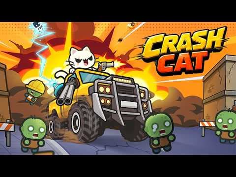 [신작 모바일게임] 재밌는 로그라이크 RPG '쾅냥 서바이버 : 좀비 쓸어버리기' (Crash Cat : Zombie Survivor) 플레이. 로그라이트 액션 슈팅 게임 추천?