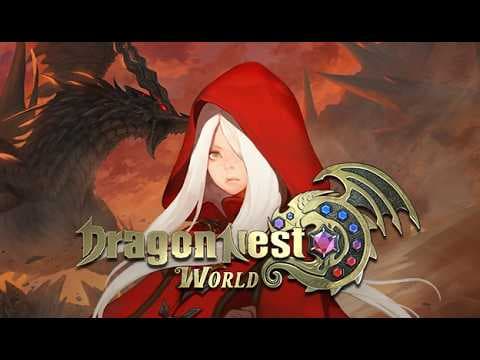 [신작 모바일게임] 국산 판타지 어드벤처 MMORPG '드래곤네스트 월드' (DragonNest World) 플레이. 출시예정 추억의 드네 IP 3D 애니메이션 RPG 게임 기대작