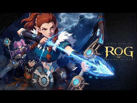 [9월 신작 모바일게임] 3D 판타지 어드벤처 MMORPG '로그W: 리메인즈 오브 갓' 플레이. 이펀컴퍼니 신작 세로화면 유적 탐험 상자깡 장비 파밍 RPG 게임 기대작 추천?