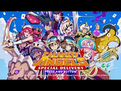 [4월 신작 게임] 2D 판타지 JRPG '캘러미티 엔젤스' (Calamity Angels: Special Delivery) 플레이. 출시예정 턴제 RPG 스팀 PC 게임 추천?