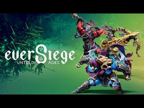 [신작 게임] 3D 판타지 로그라이트 실시간 전략 게임 '에버시즈: 언톨드 에이지스' (EverSiege: Untold Ages) 플레이. 출시예정 스팀 PC 디펜스 게임 추천?
