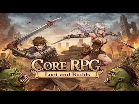 [3월 신작 모바일게임] 국산 판타지 스킬 조합 RPG '코어RPG: 루트 & 빌드 - 파밍형 RPG' (CORE RPG) 플레이. 2D 턴제 전략 세로화면 게임 추천?
