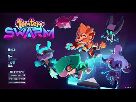 [신작 게임] 애니메이션 로그라이크 액션 RPG '템템: 스웜' (Temtem: Swarm) 플레이. 핵앤슬래시 판타지 로그라이트 슈팅 게임 (2024년 출시예정 스팀 PC 게임)