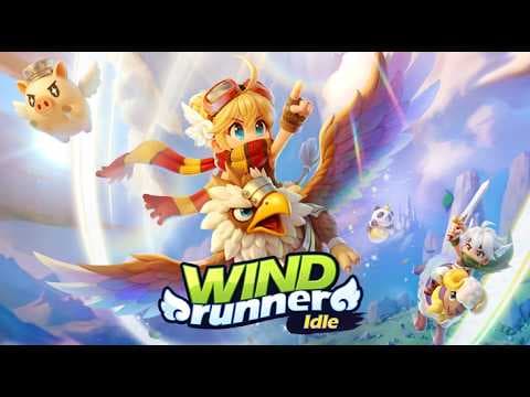 [신작 모바일게임] 국산 3D 판타지 수집형 RPG '윈드러너 키우기' (WIND runner Idle RPG) 플레이. 추억의 윈드러너 IP 출시예정 방치형 RPG 게임 추천?
