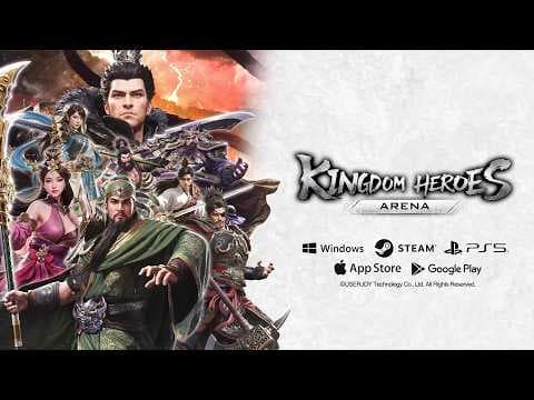 [신작 게임] 대전 액션 격투 게임 '삼국군영전: 격투판' (Kingdom Heroes：Arena) 플레이. 삼국지 IP 온라인 멀티플레이 PVP 게임 (출시예정 스팀 PC 게임)