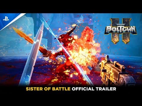 Warhammer 40,000: Boltgun 2 - Sister of Battle Trailer | PS5 Games
