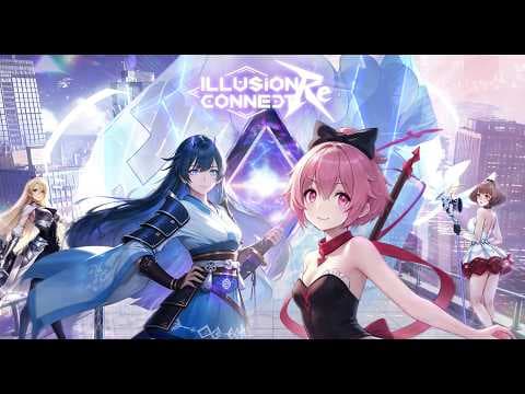 [6월 신작 모바일게임] 판타지 애니메이션 수집형 RPG '일루전 커넥트: RE' 플레이. 부활한 추억의 실시간 2D 실시간 전략 어드벤처 RPG 게임 '일루전 커넥트' (일커)