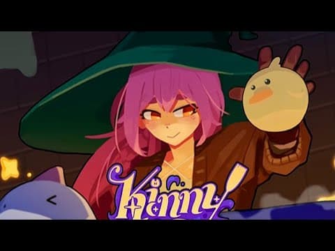 [신작 게임] 국산 판타지 로그라이크 게임 '별의 키니' (Kinny and the Cosmic Cauldron) 플레이. 출시예정 픽셀 도트 그래픽 2D 턴제 로그라이트 스팀게임