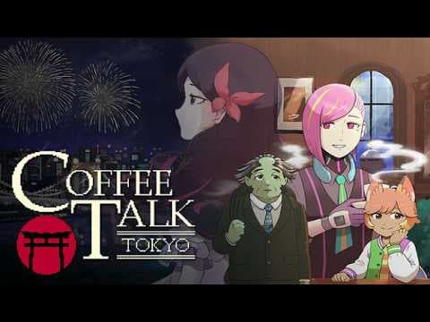 [5월 신작 게임] 픽셀 도트 그래픽 어드벤처 게임 '커피토크 도쿄' (COFFEE TALK TOKYO) 플레이. 출시예정 심야 카페 운영 시뮬레이션 스팀 PC 게임 기대작 추천?