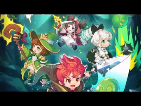 [신작 모바일게임] 픽셀 도트 그래픽 로그라이트 액션 RPG '페어리테일 퀘스트' (FairyTale Quest) 플레이. 국산 로그라이크 세로화면 게임 (출시예정 사전예약 겜)