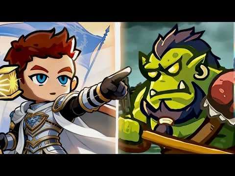 [4월 신작 모바일게임] 판타지 애니메이션 MMORPG '영광을 위하여' 플레이. 무한 성장 2D 세로화면 방치형 RPG 게임 기대작 추천? (2026년 4월 10일 출시)