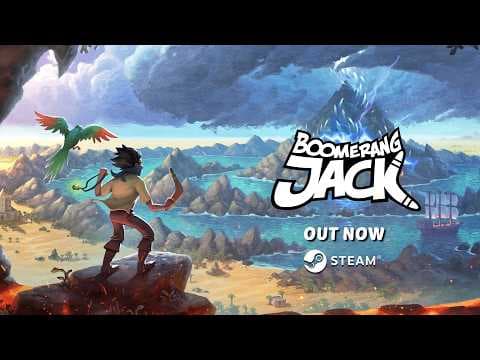 [신작 게임] 판타지 탑다운 액션 어드벤처 RPG '부메랑 잭' (Boomerang Jack) 플레이. 픽셀 도트 그래픽 핵앤슬래시 로그라이트 스팀 PC 인디 게임 기대작 추천?