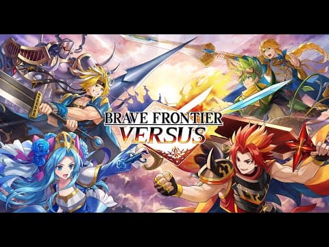 [신작 모바일게임] 픽셀 도트 그래픽 전략 대전 게임 '브레이브 프론티어 버서스' (Brave Frontier Versus) 플레이. 추억의 브프 IP 2D 수집형 턴제 PVP 겜
