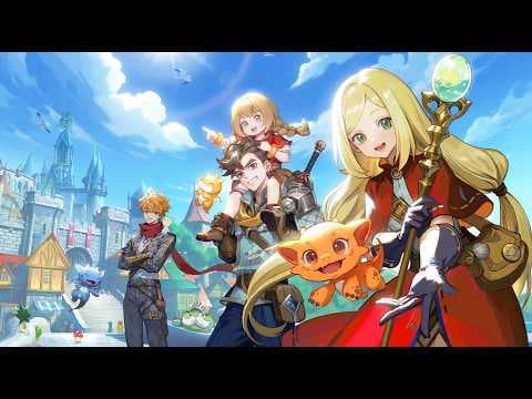 [신작 모바일게임] 드래곤 육성 3D 판타지 어드벤처 MMORPG '드라게나이: 용기사학원' (ドラゲナイ：竜騎士学園) 플레이. 출시예정 이세계 애니메이션 RPG 게임 기대작 추천?