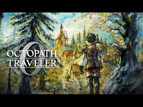 [신작 게임 기대작] 픽셀 도트 그래픽 중세 판타지 JRPG '옥토패스 트래블러 0' (OCTOPATH TRAVELER 0) 플레이. 출시예정 턴제 전략 RPG 스팀 PC 게임