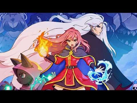 [9월 신작 게임] 던전 크롤러 메트로배니아 게임 '매지컬 블러시' (Magical Blush) 플레이. 출시예정 2D 픽셀 도트 그래픽 탑다운 액션 스팀 PC 게임 기대작 추천?