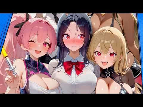 [신작 모바일게임] 국산 판타지 수집형 RPG '나 혼자만 남학생: 방치형 RPG' (One Guy, All Girls: Idle RPG) 플레이. 세로화면 방치형 RPG 게임