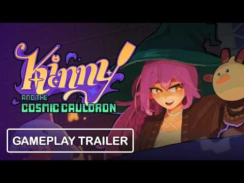 Kinny and the Cosmic Cauldron - Deckbuilder Cooking Strategy - Gameplay Trailer (Steam)