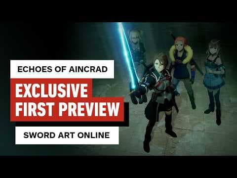 Echoes of Aincrad Preview: Already an Anime-Styled Single-Player Action-RPG Delight
