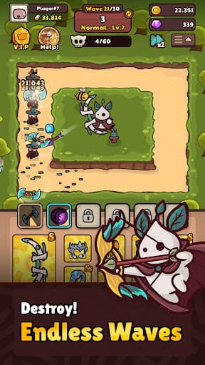 Smith Legend: Idle Rpg TD screenshot 1