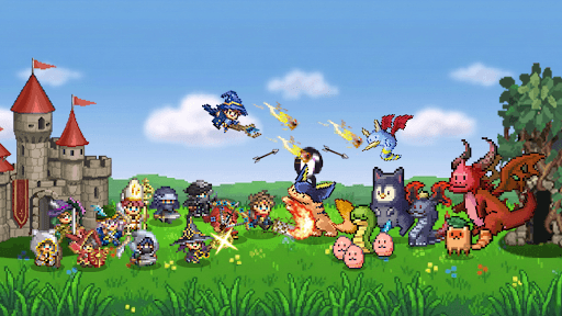 わらわら兵団: 戦略ピクセルラインディフェンス screenshot 4