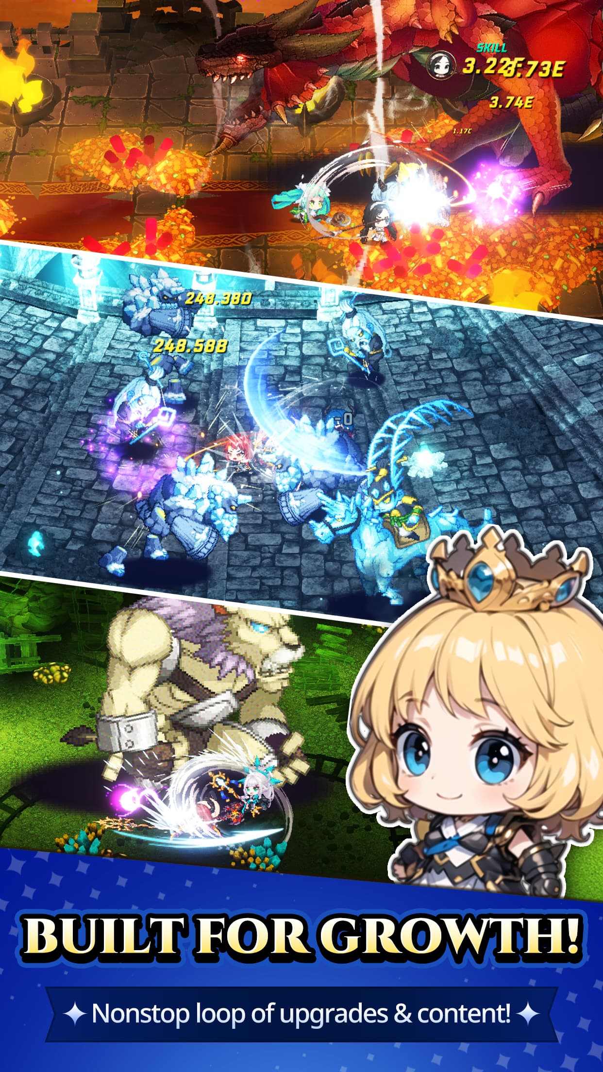 Pixel Knights : Idle RPG screenshot 3