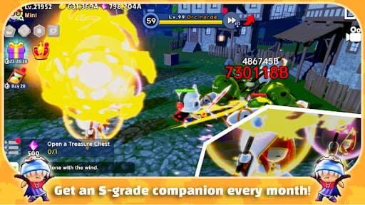 マスターオブマンチキン:放置RPG screenshot 1