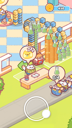 猫の学校:かわいい放置系タイクーンゲーム screenshot 4
