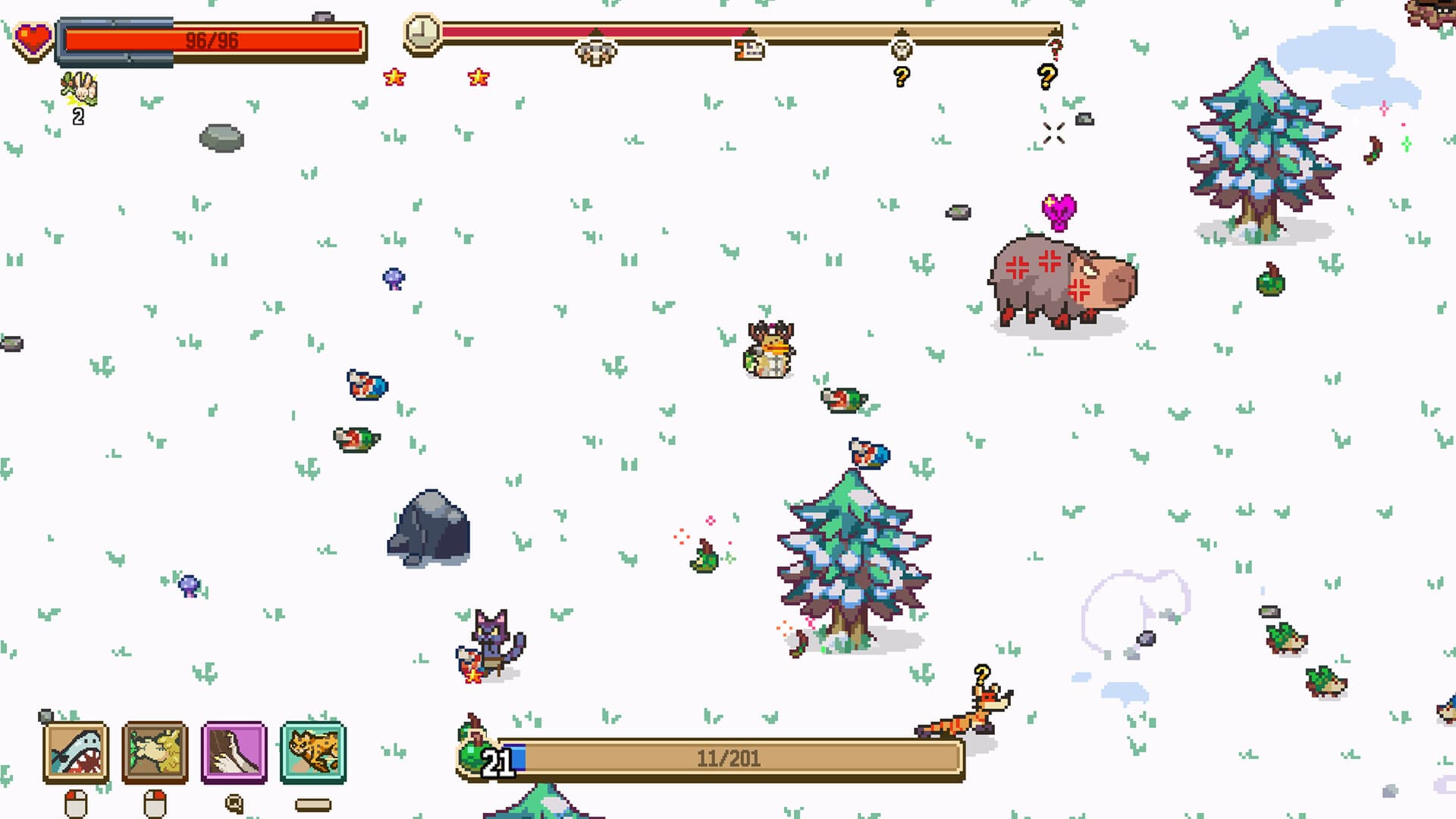 Everything is Crab: 生物進化ローグライト screenshot 3