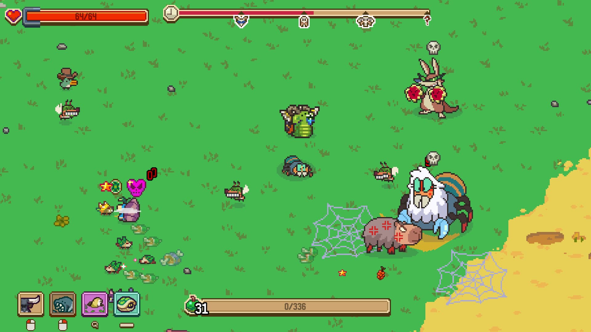 Everything is Crab: 生物進化ローグライト screenshot 4