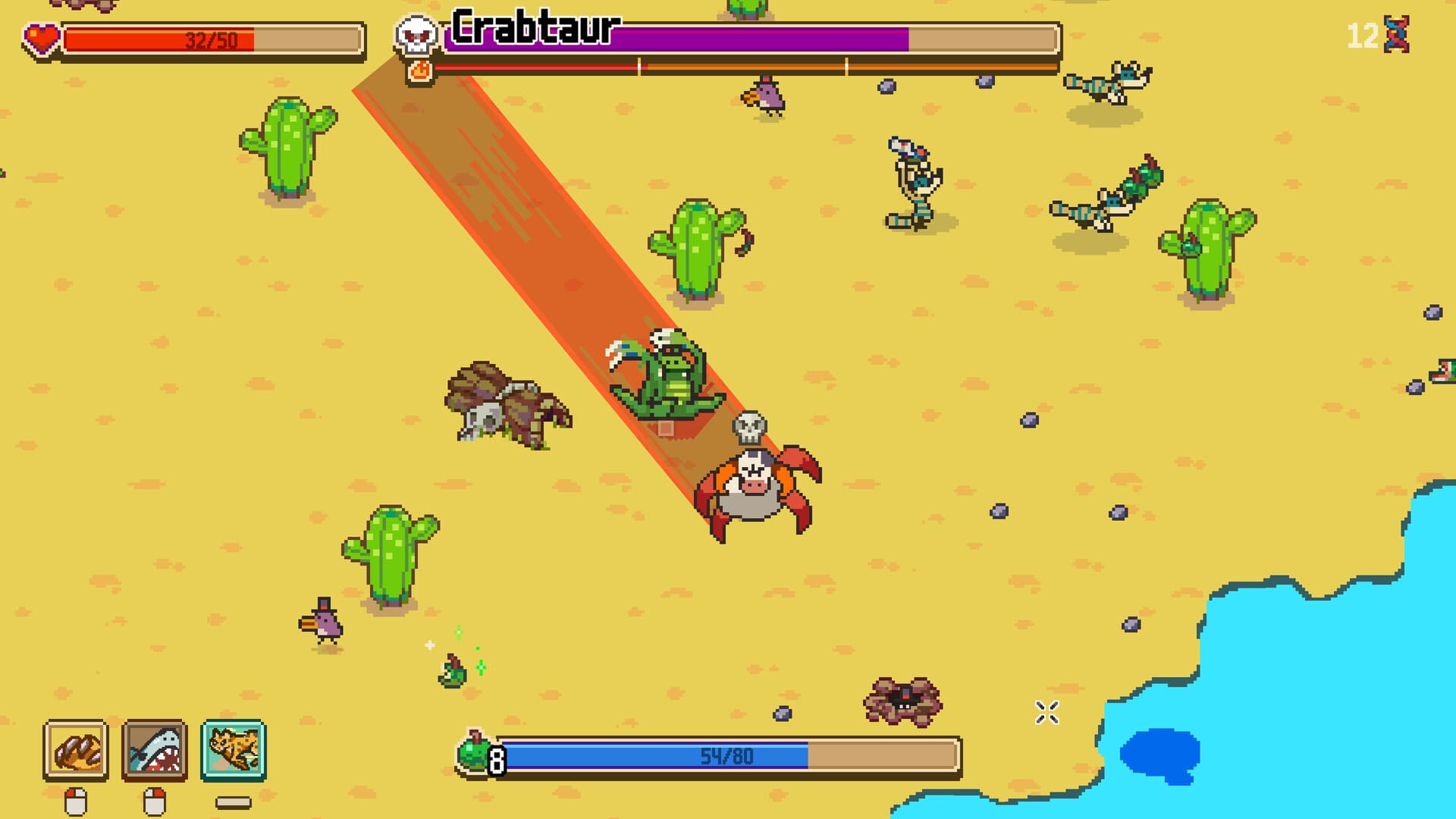 Everything is Crab: The Animal Evolution Roguelite screenshot 3